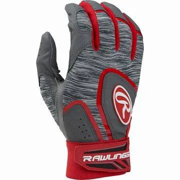 New Rawlings Youth 5150 Batting Gloves Size Medium - Red