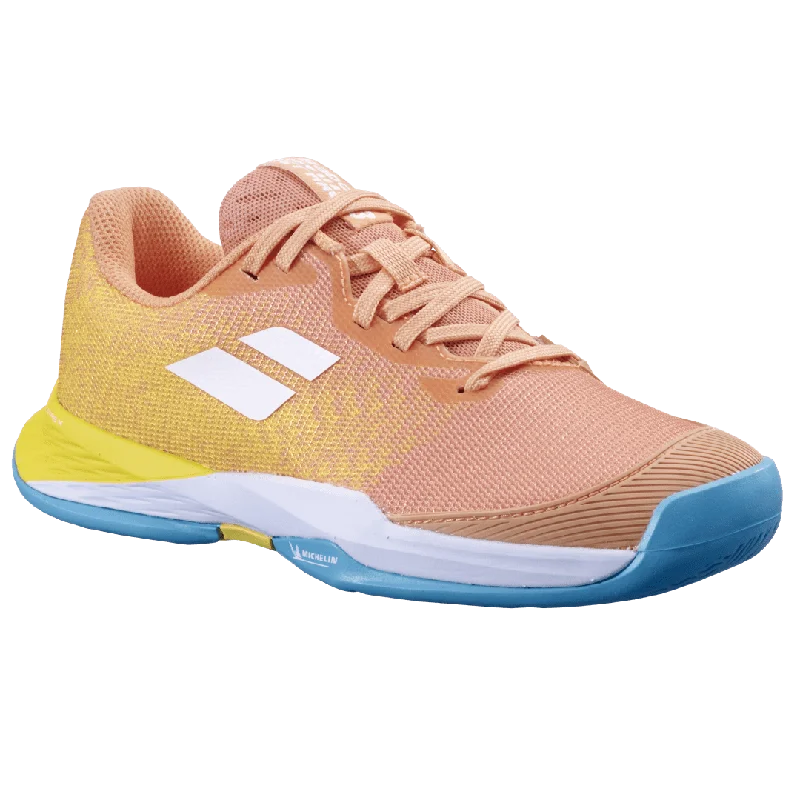 Babolat Junior Jet Mach 3 All-Court (Coral/Gold)