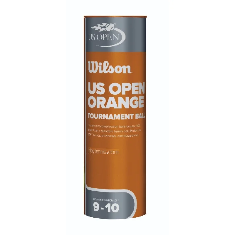 Wilson Junior US Open Tournament Orange Tennis Ball