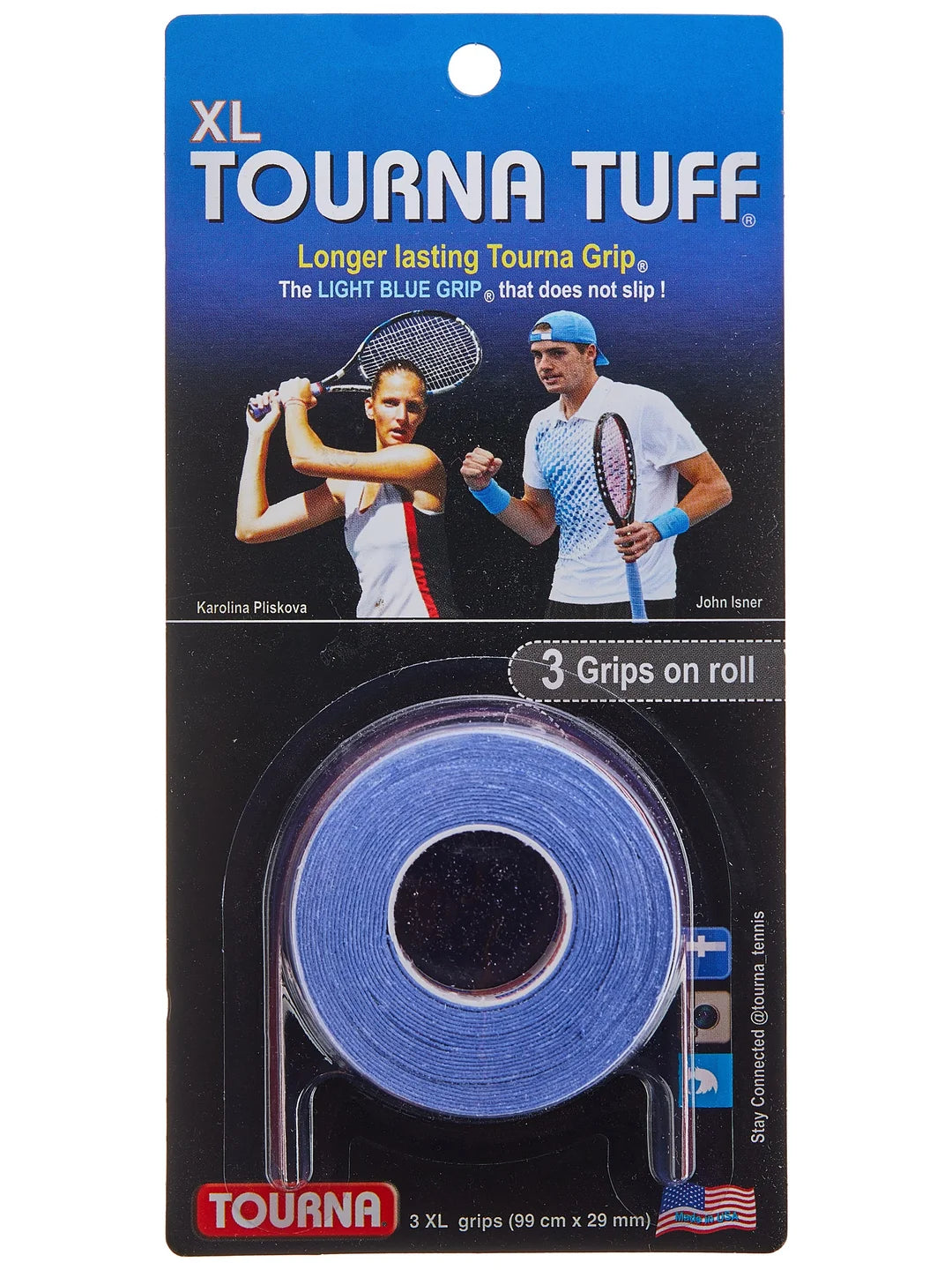 Tourna Tuff XL Overgrip x3