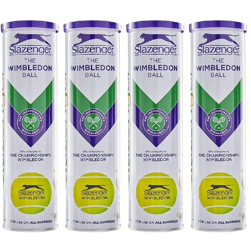 Slazenger Wimbledon Ball 4 cans of 4 balls