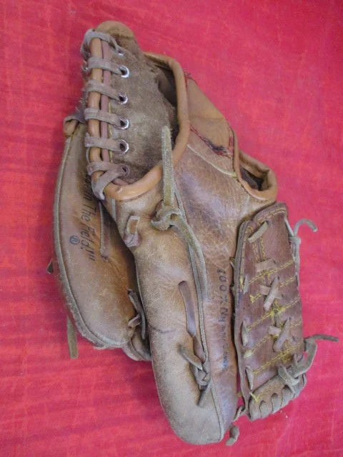 Used Vintage Rawlings GJ99 Mickey Mantle Leather Glove