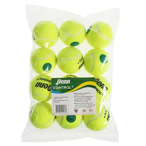 Penn Control Plus 12Pack Tennis Balls