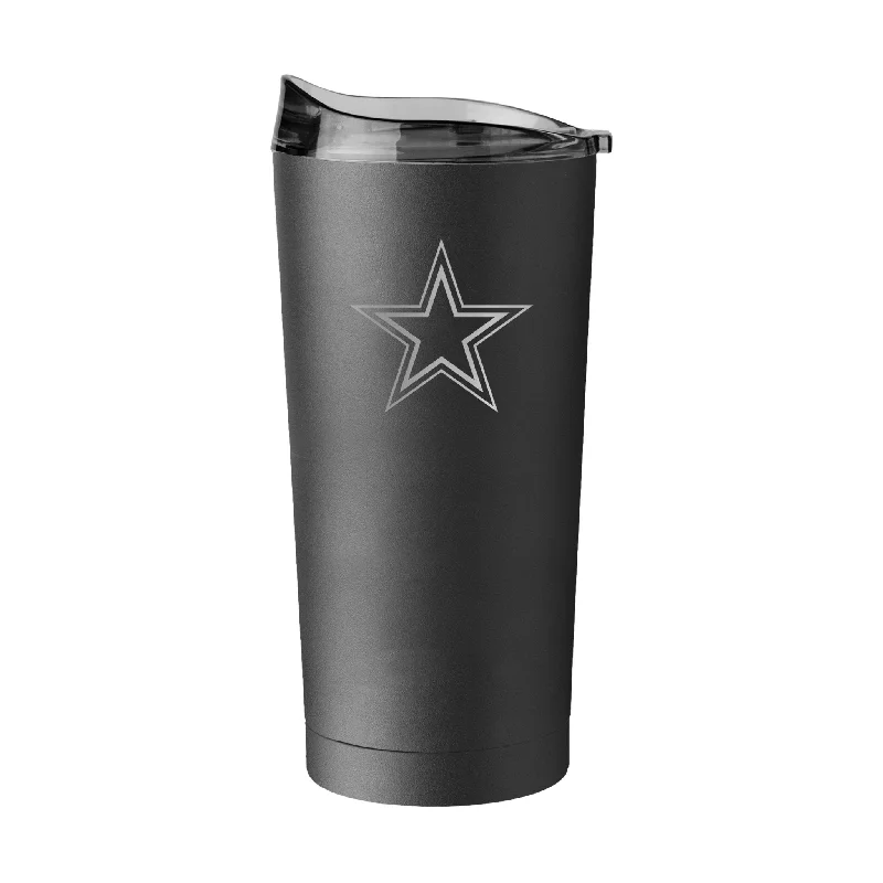 Dallas Cowboys 20oz Etch Powder Coat Tumbler