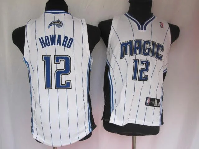 Magic 12 Howard White Youth Basketball Jersey