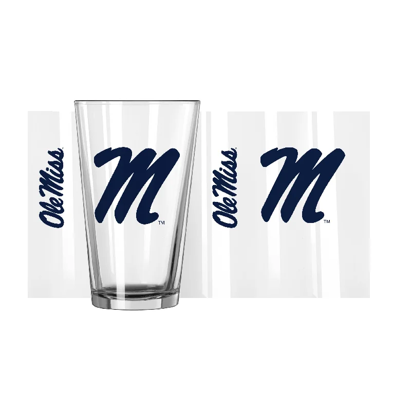 Ole Miss 16oz Gameday Pint Glass