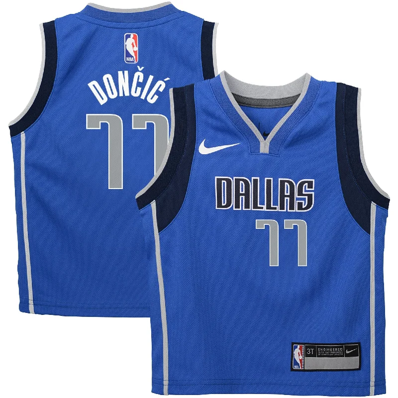 Luka Doncic Dallas Mavericks Swingman Player Basketball Jersey - Icon Edition - Blue