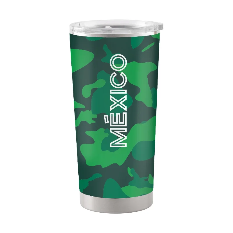 Mexico National Team 20oz Camo Stainless Steel Tumbler