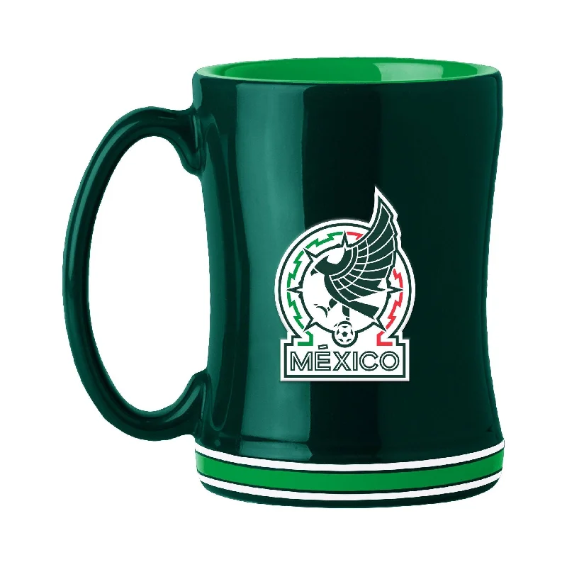 Mexico National Team 14oz Sculpted Relief Mug