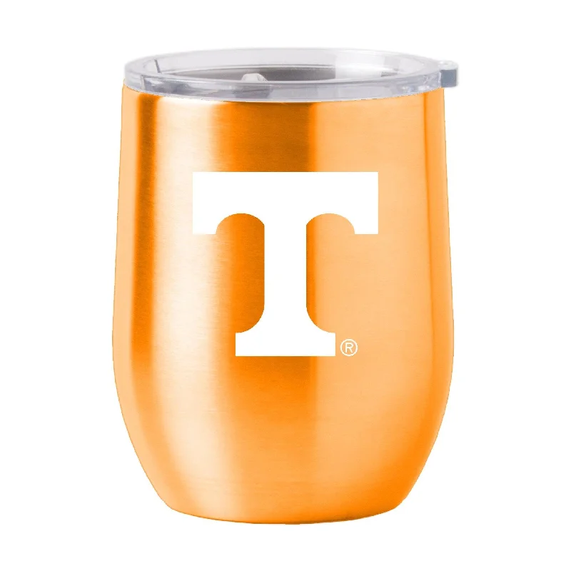 Tennessee 16oz Gameday Stainless Curved Beverage