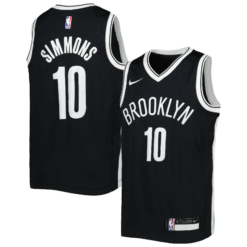 Ben Simmons Brooklyn Nets Youth Swingman Basketball Jersey - Icon Edition - Black