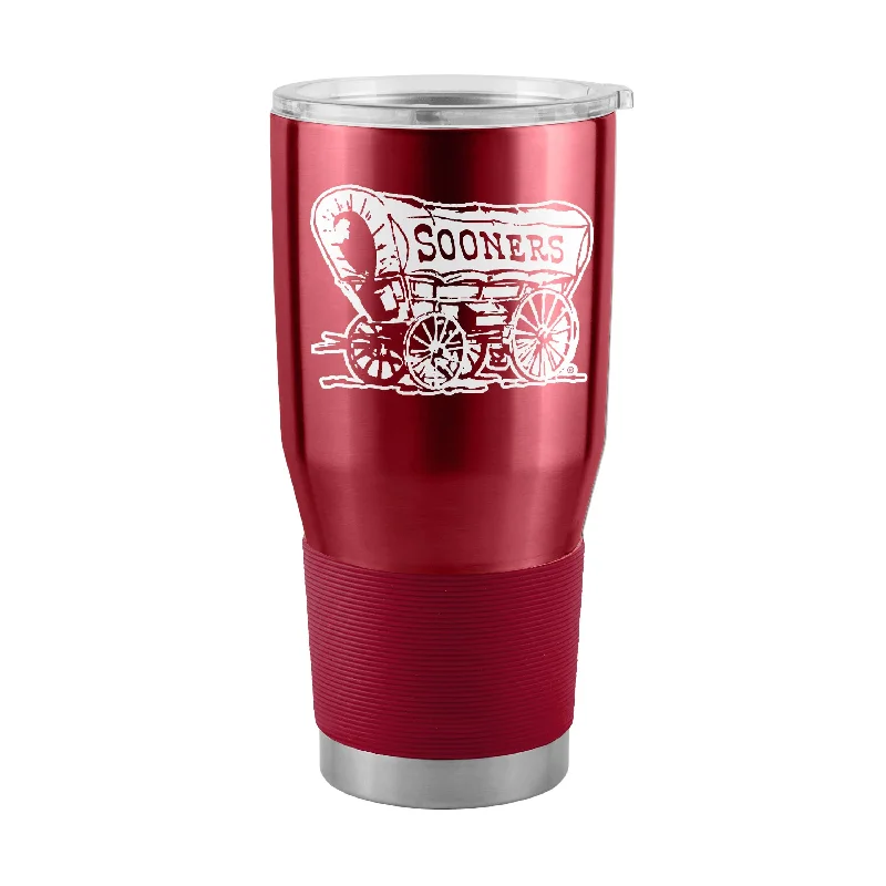 Oklahoma 30oz Gameday Stainless Tumbler