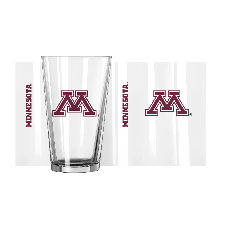 Minnesota 16oz Gameday Pint Glass