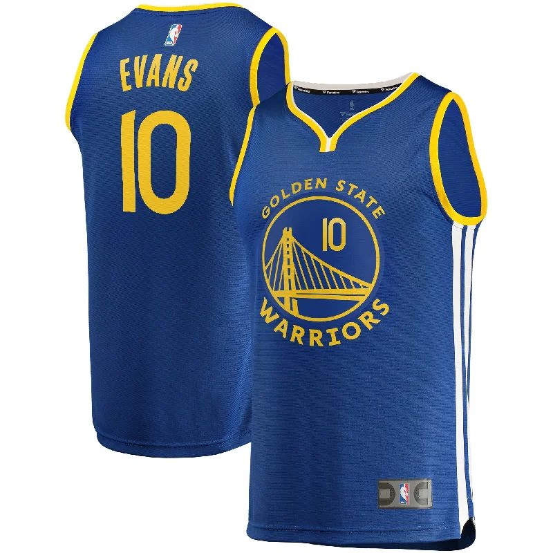 Jacob Evans Golden State Warriors Branded Youth Fast Break Player Basketball Jersey - Icon Edition - Royal