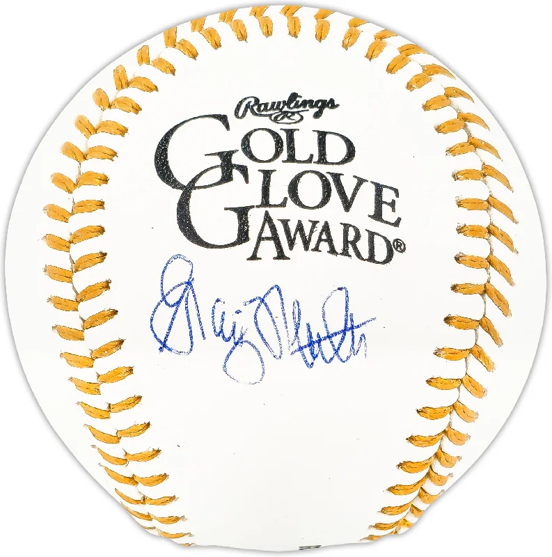 Graig Nettles Autographed Official Gold Glove Logo MLB Baseball New York Yankees Beckett BAS Witness