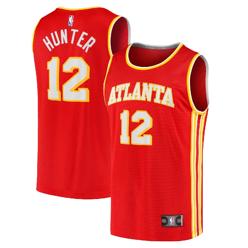 De'andre Hunter Atlanta Hawks Branded Youth Fast Break Basketball Jersey - Icon Edition - Red