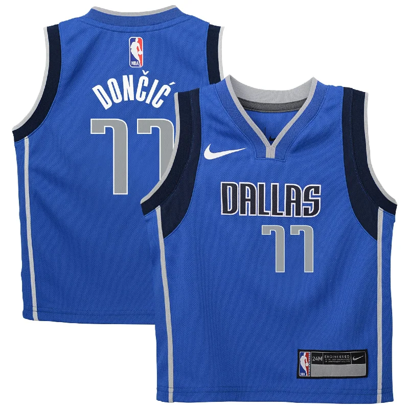 Luka Doncic Dallas Mavericks Infant Swingman Player Basketball Jersey - Icon Edition - Blue