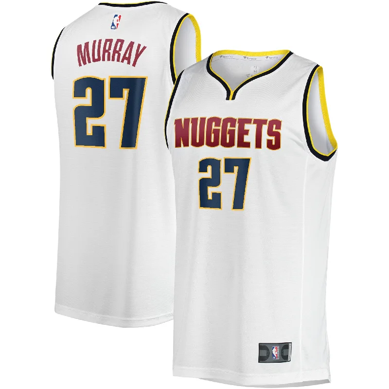 Jamal Murray Denver Nuggets Branded Youth Fast Break Player Basketball Jersey - Association Edition - White