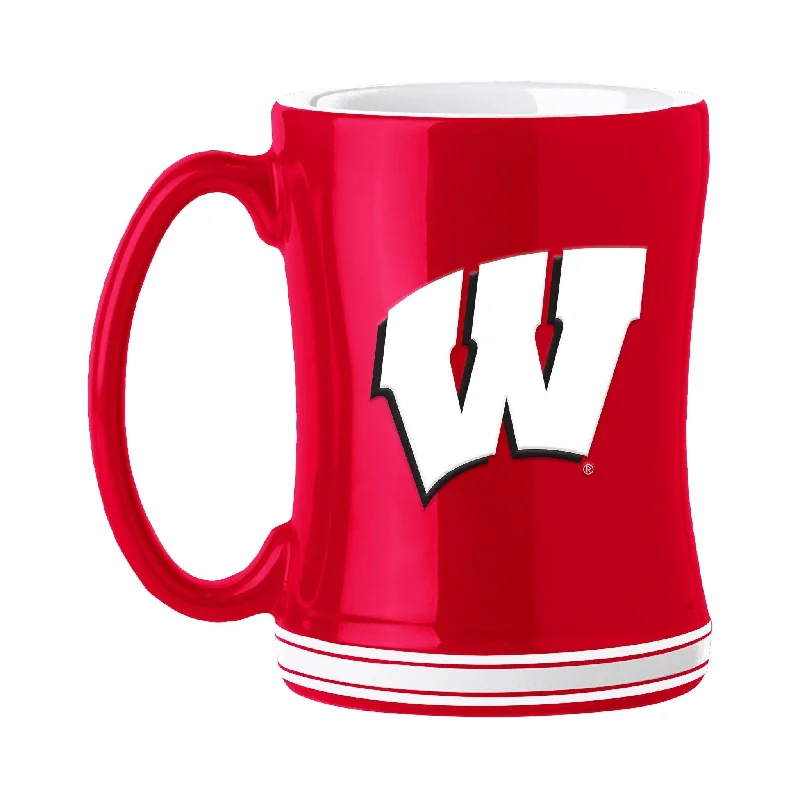 Wisconsin 14oz Relief Mug