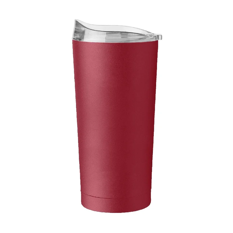 Plain Garnet 20oz Powder Coat Tumbler