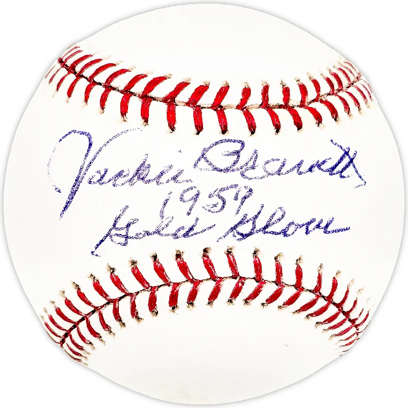 Jackie Brandt Autographed Official MLB Baseball San Francisco Giants "1959 Gold Glove"