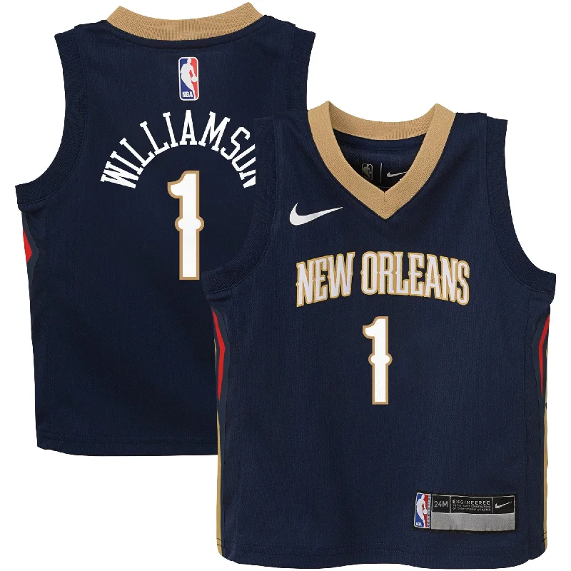 Zion Williamson New Orleans Pelicans Infant Swingman Player Basketball Jersey - Icon Edition - Navy