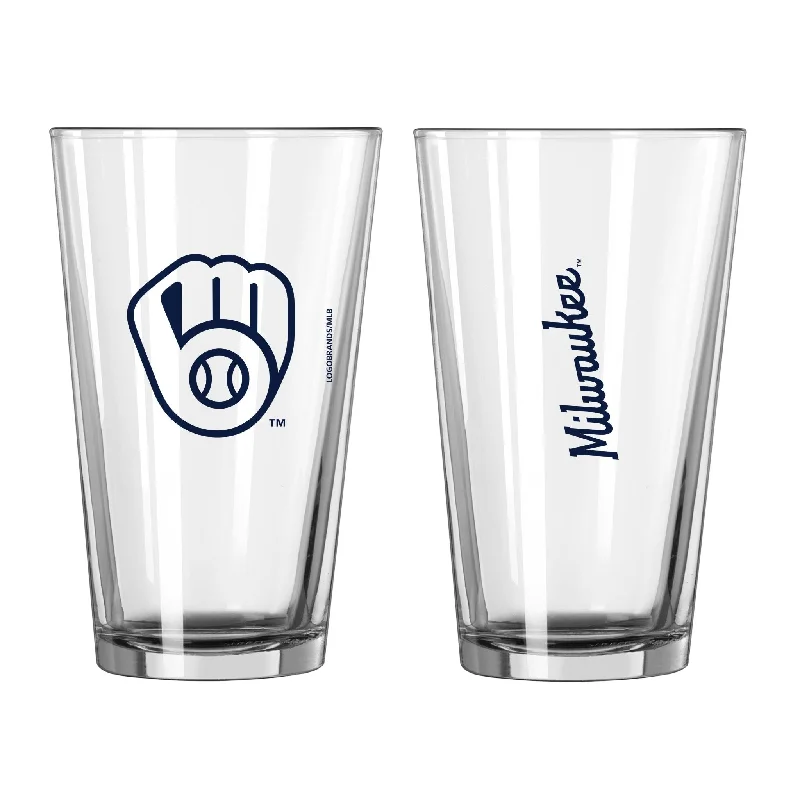 Milwaukee Brewers 16oz Gameday Pint Glass