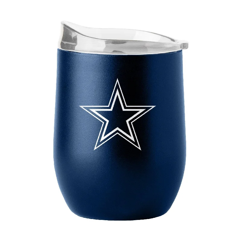 Dallas Cowboys 16oz Flipside Powder Coat Curved Beverage