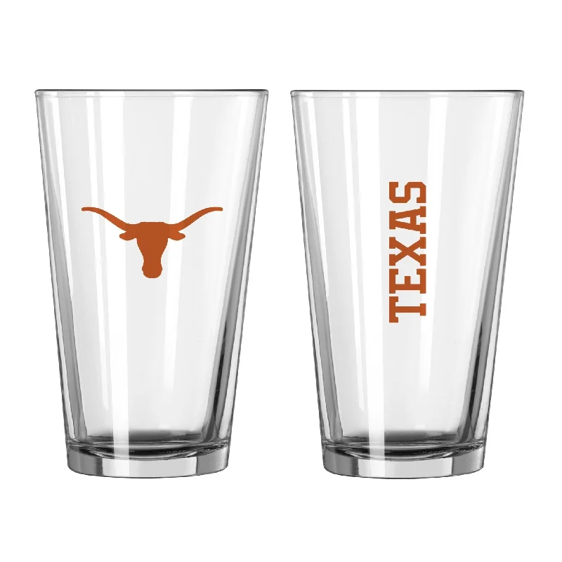 Texas 16oz Gameday Pint Glass