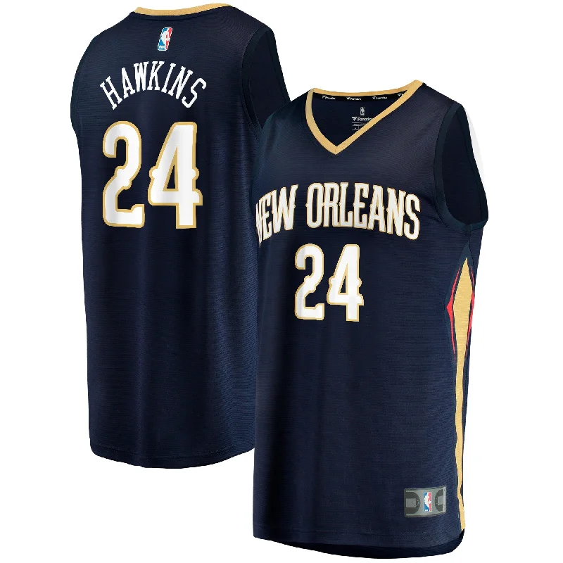 Jordan Hawkins New Orleans Pelicans Branded Youth Fast Break Basketball Jersey - Icon Edition - Navy