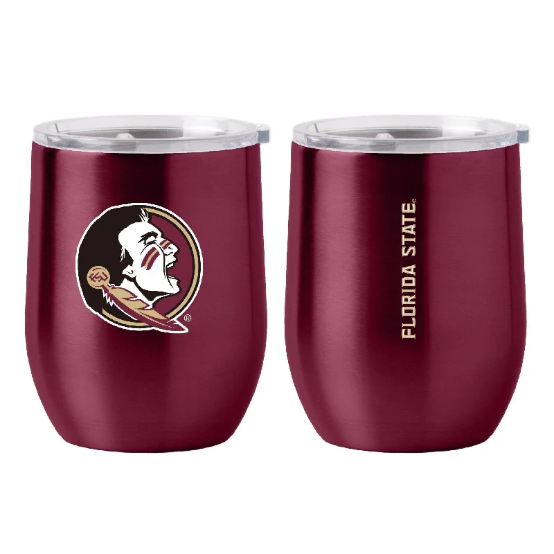 Florida State 16oz Gameday Stainless Curved Beverage