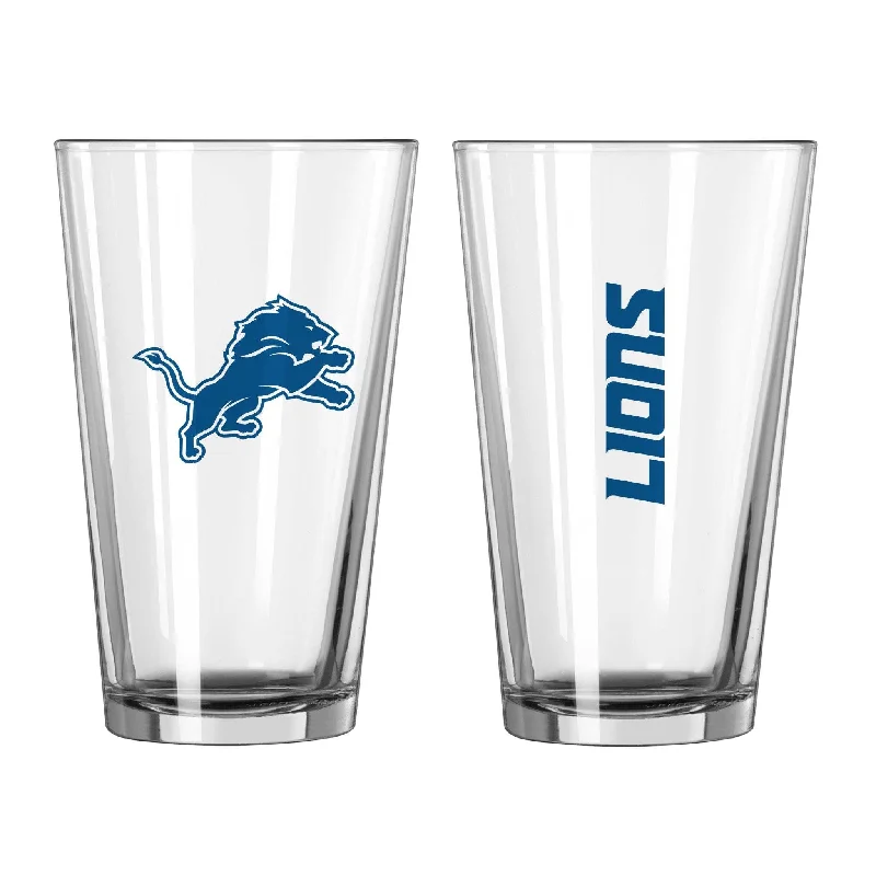 Detroit Lions 16oz Gameday Pint Glass