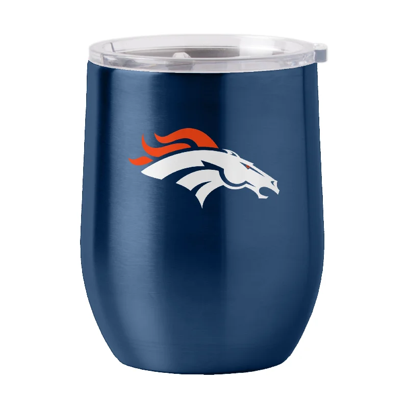 Denver Broncos 16oz Stainless Curved Beverage