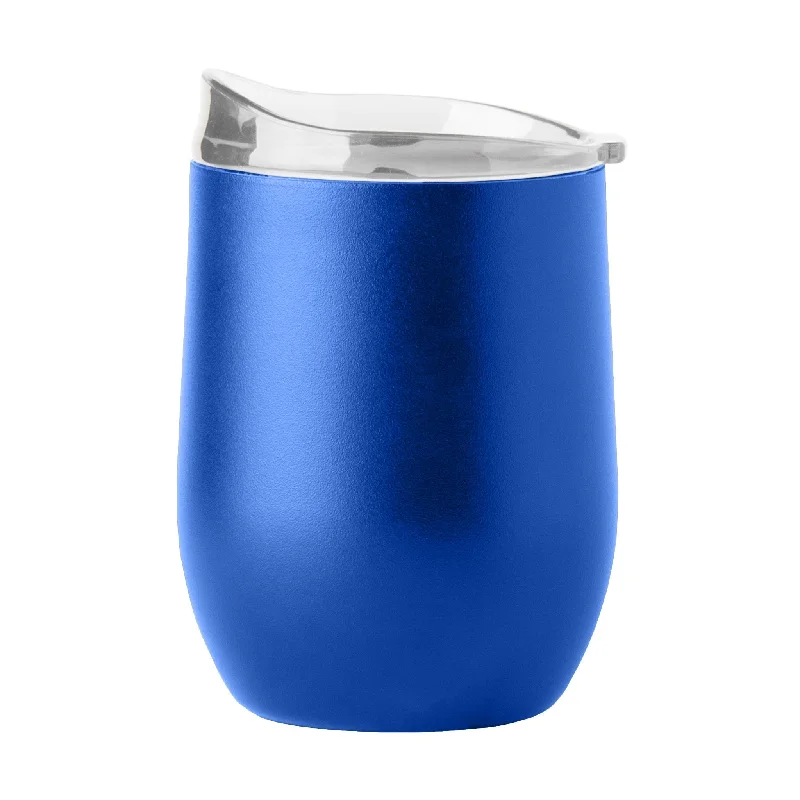 Plain Royal 16oz Powder Coat Curved Beverage