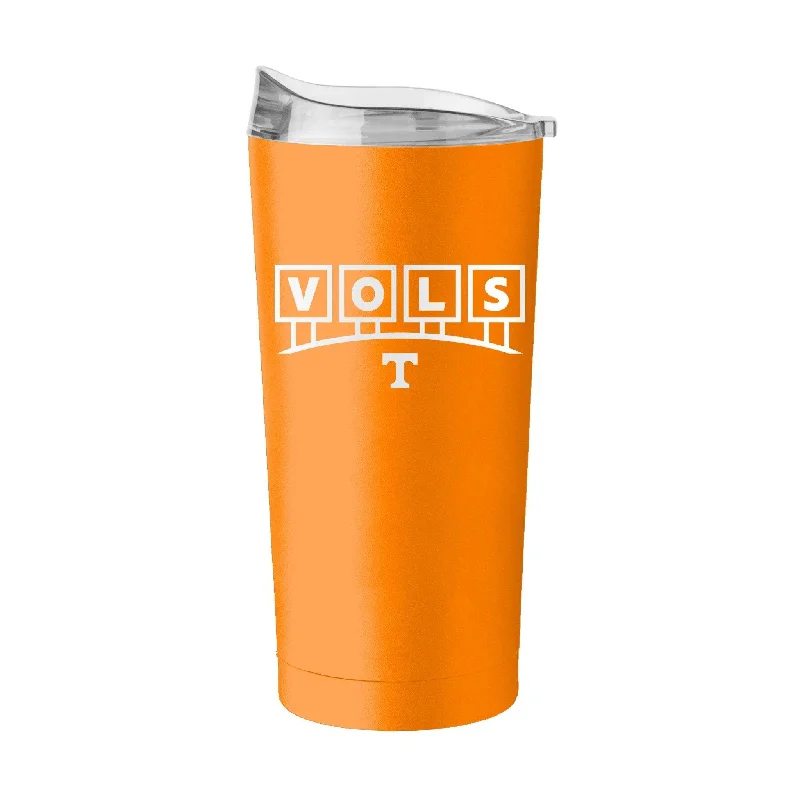 Tennessee Block Sign 20oz Powder Coat Tumbler