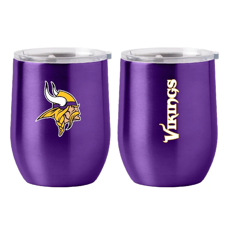 Minnesota Vikings Gameday 16oz Stainless Curved Beverage