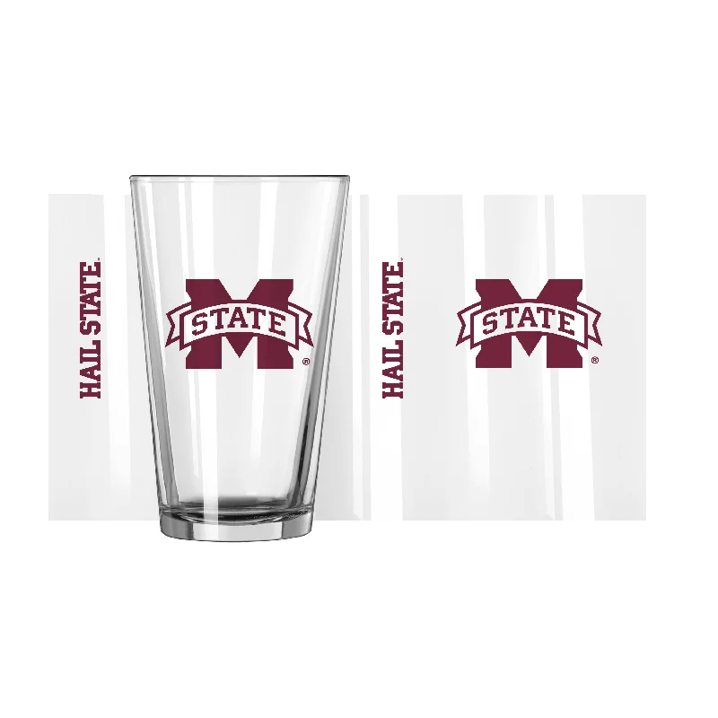 Mississippi State 16oz Gameday Pint Glass