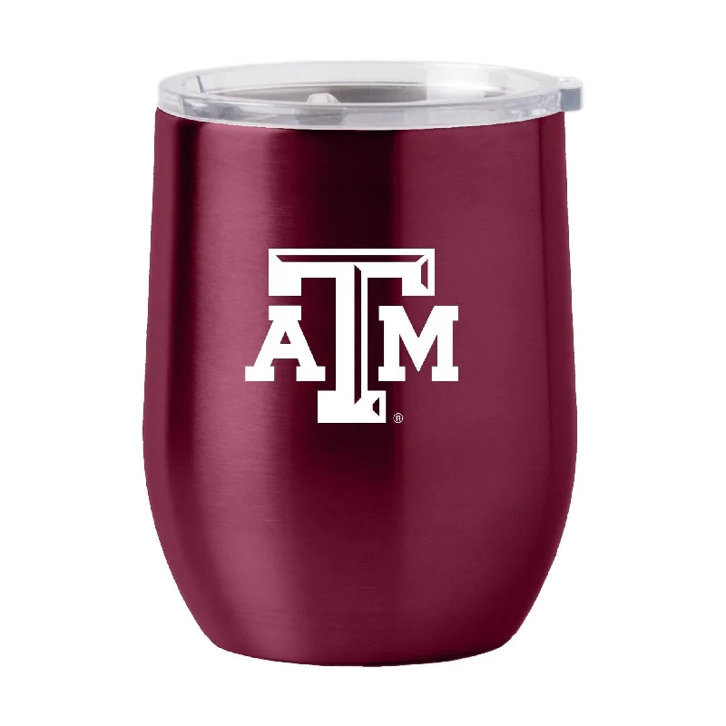 Texas A&M 16oz Gameday Stainless Curved Beverage