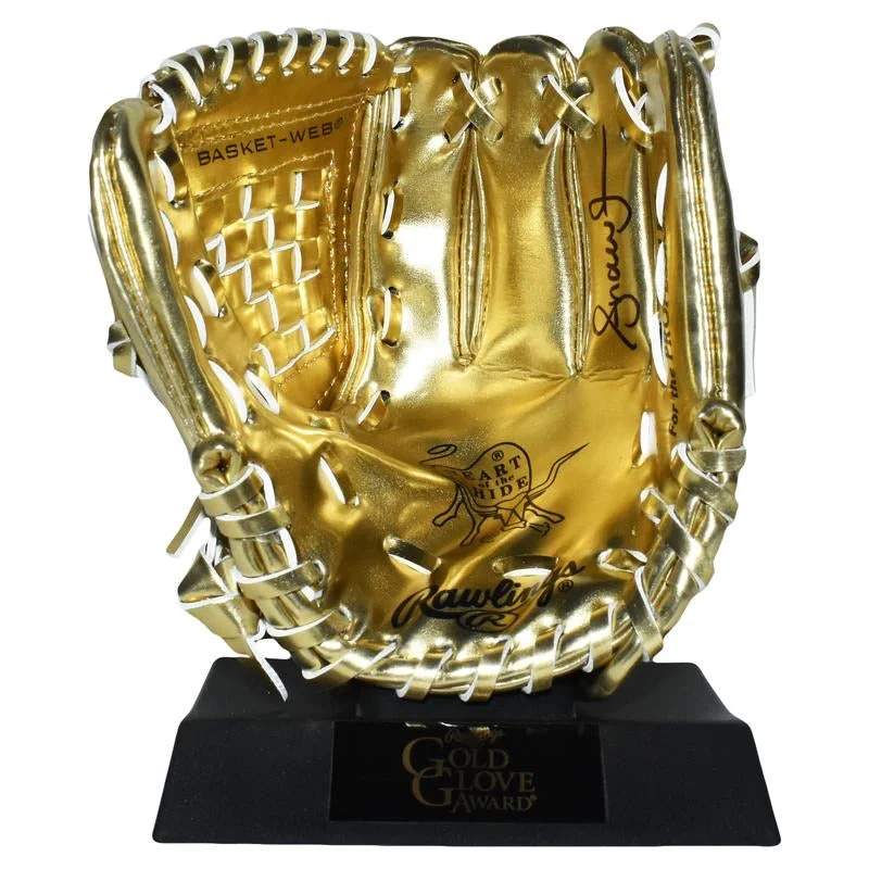 Andruw Jones Signed Rawlings Mini Gold Glove Award (PSA)