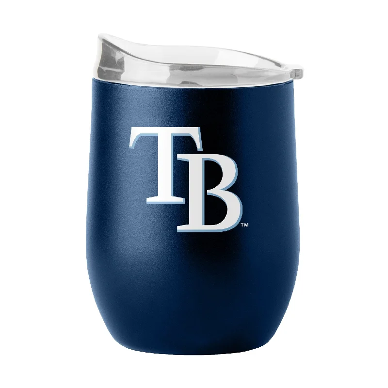 Tampa Bay Rays 16oz Flipside Powder Coat Curved Beverage