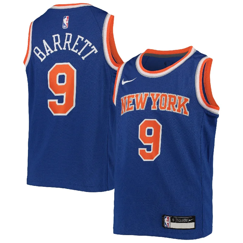 Rj  New York Knicks Youth Swingman Basketball Jersey - Icon Edition - Royal