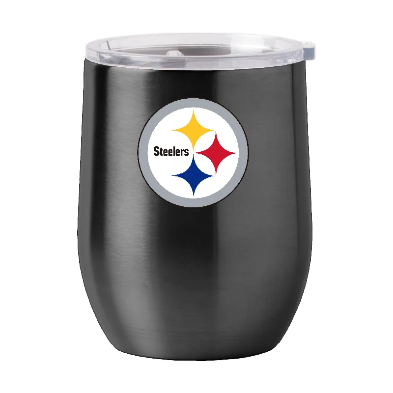 Pittsburgh Steelers 16oz Gameday Stainless Curved Beverage