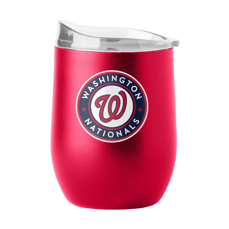 Washington Nationals 16oz Flipside Powder Coat Curved Beverage