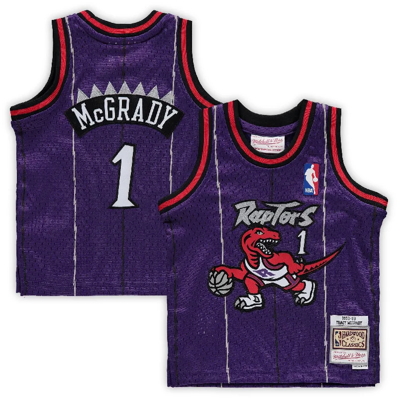 Tracy Mcgrady Toronto Raptors Infant 1998/99 Hardwood Classics Retired Player Basketball Jersey - Purple