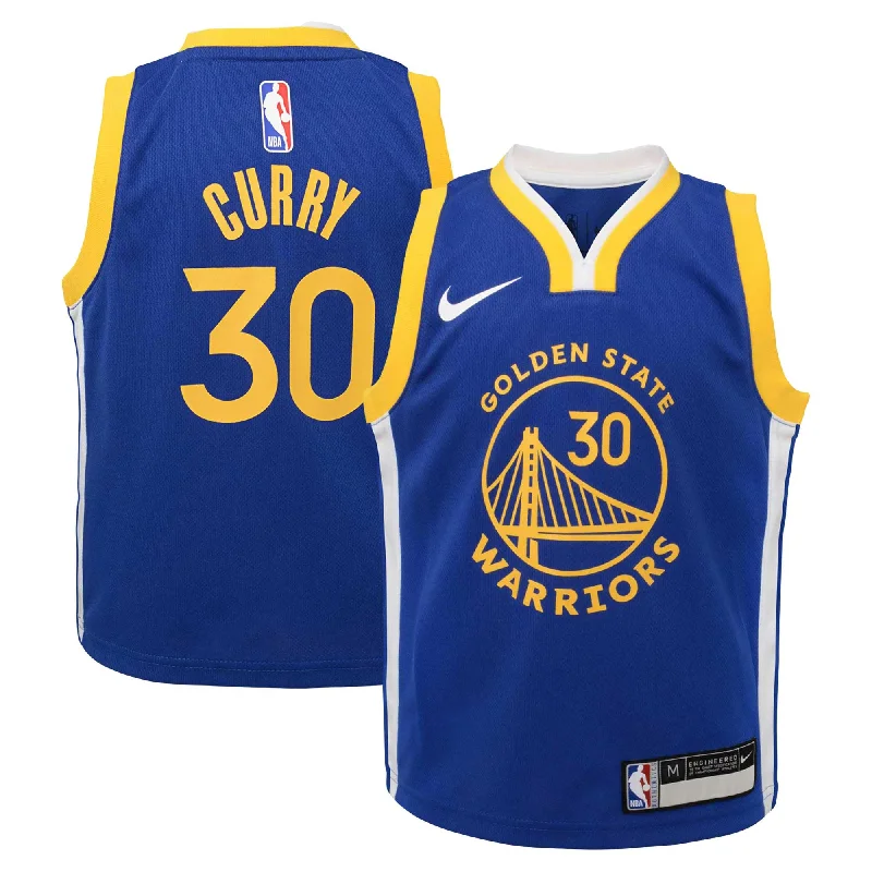 Stephen Curry Golden State Warriors Preschool Dri-fit Swingman Player Basketball Jersey - Icon Edition - Royal