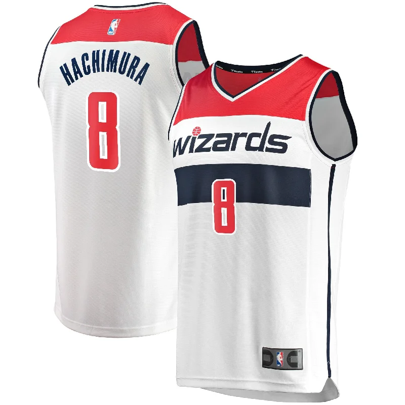 Rui Hachimura Washington Wizards Branded Youth Fast Break Player Basketball Jersey - Association Edition - White