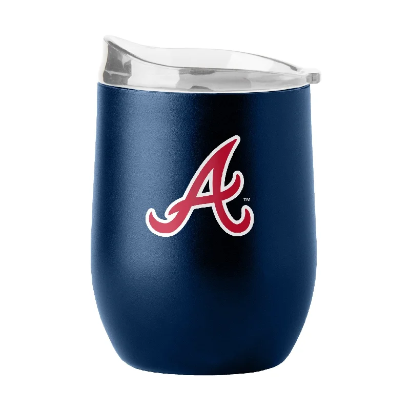 Atlanta Braves 16oz Flipside Powder Coat Curved Beverage