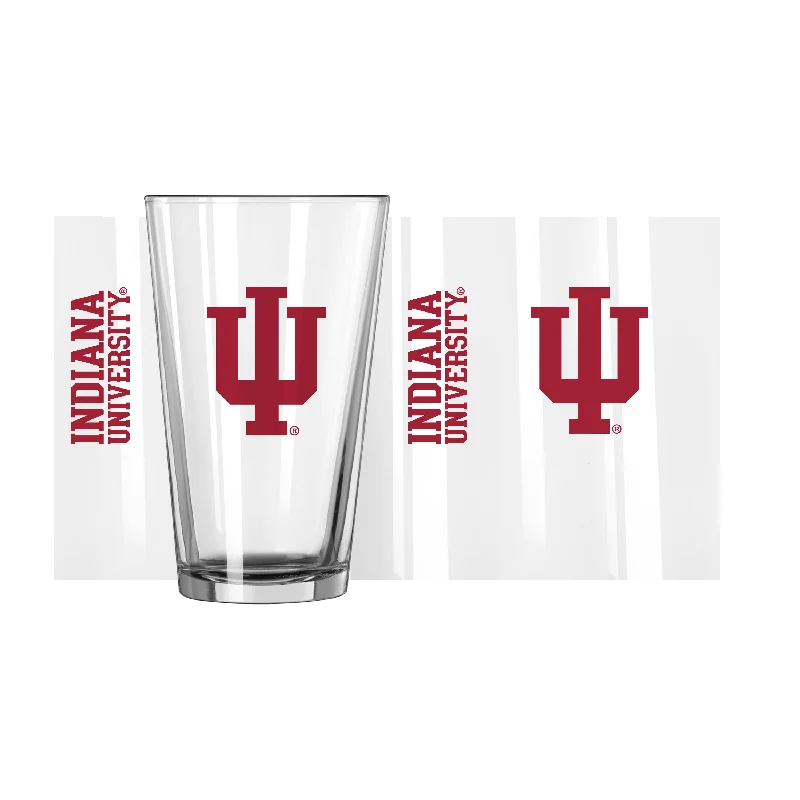 Indiana 16oz Gameday Pint Glass