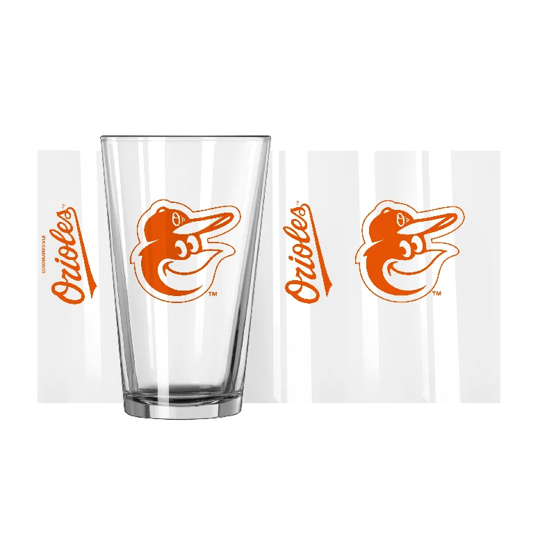 Baltimore Orioles 16oz Gameday Pint Glass