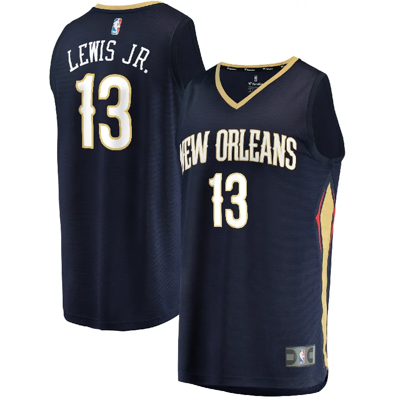 Kira Lewis Jr. New Orleans Pelicans Branded Youth Fast Break Basketball Jersey Navy - Icon Edition